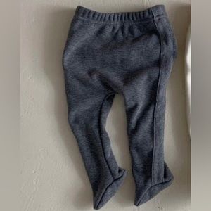 Baby Fleece Lined Tape Footed Leggings.